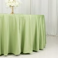 thumbnail image 3 of BalsaCircle 132 in Sage Green Scuba Polyester Round Tablecloth Party Linens Events Reception Decorations Supplies, 3 of 8