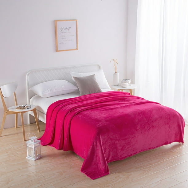 TIMIFIS Blanket Refroidissement Blanket Couvertures en Flanelle en Microfibre Douce pour Canapé-Lit Canapé Ultra Chaud pour Toutes les Saisons Canapé Blanket - Dégagement d'Économies d'Automne