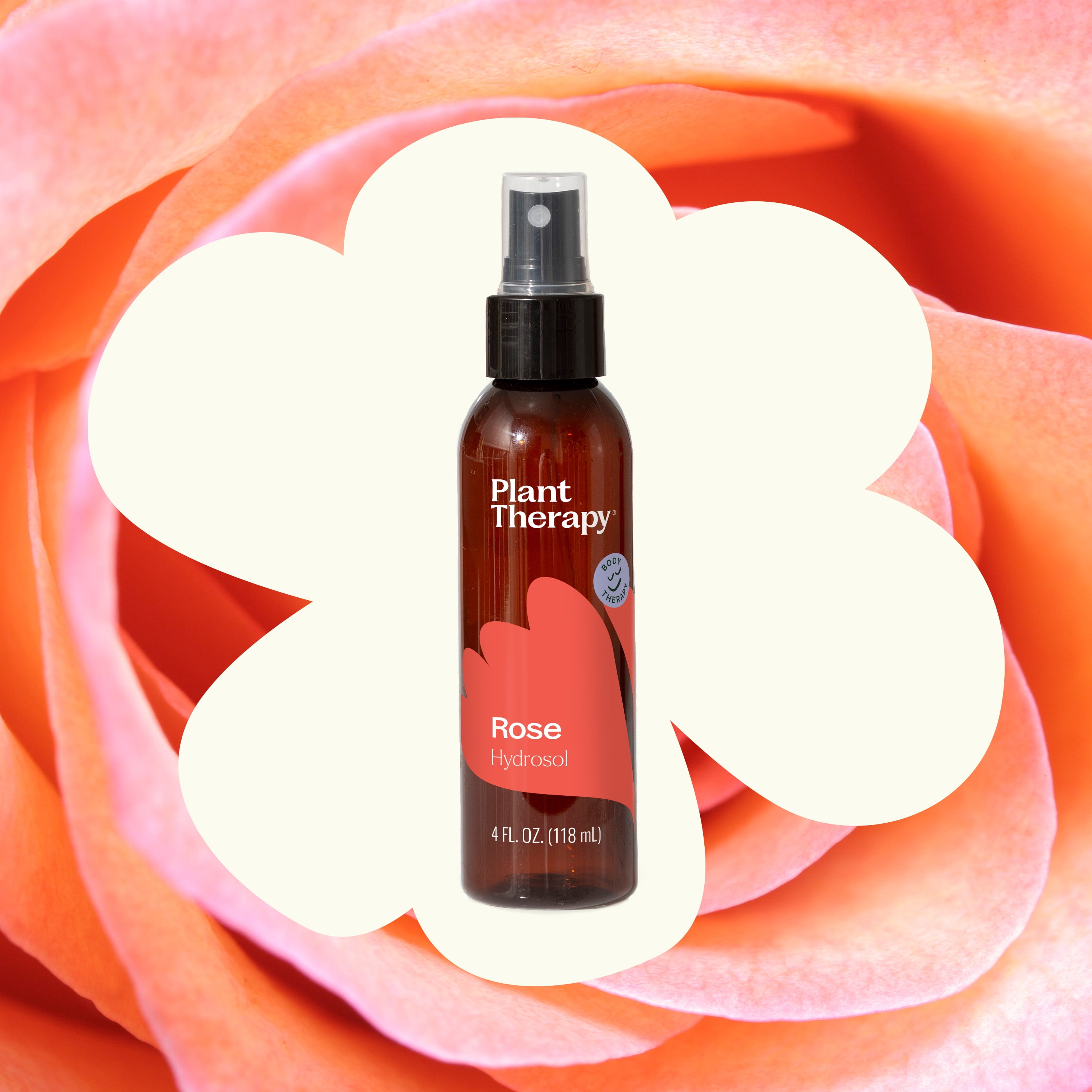 Plant Therapy Rose Hydrosol 4 oz by-Product of Essential Oils