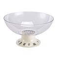 thumbnail image 1 of Decorative Pedestal Bowl Table Centerpiece Kitchen Counter Breads Plate Serving Clear, 1 of 9