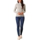 thumbnail image 2 of SUÉTER CASUAL DE MANGA LARGA CON CUELLO ALTO Y PUÑOS ESPUMOSOS PARA MUJERES CHIC DE OTOÑO INVIERNO TALLA XL GRIS, 2 of 5