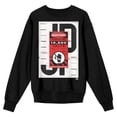 thumbnail image 5 of Jurassic Park Restricted Area 10,000 Volts Adult Black Crew Neck Sweatshirt-XXL, 5 of 7