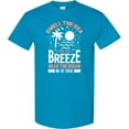 thumbnail image 3 of Inktastic Summer Smell the Sea Feel the Breeze T-Shirt, 3 of 5