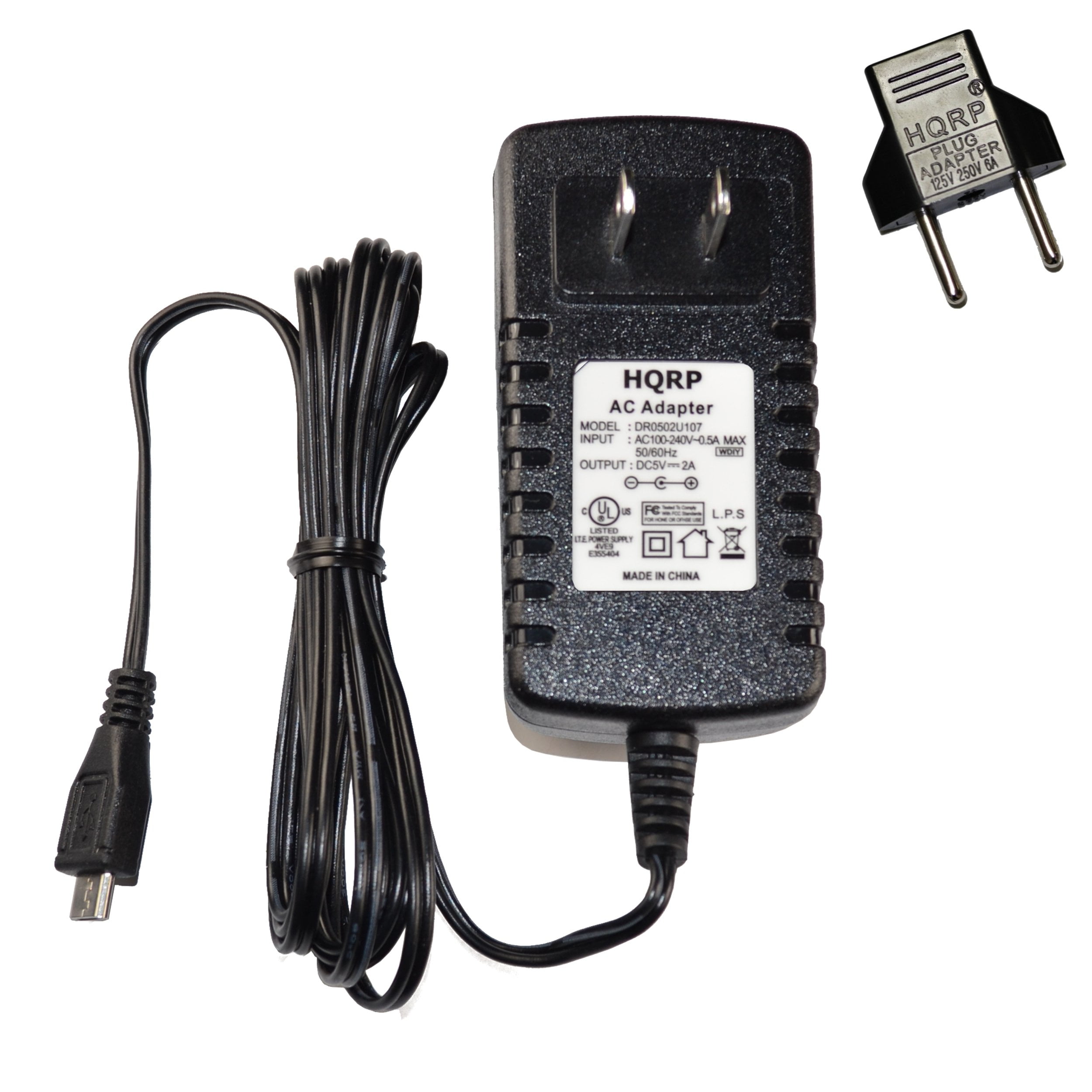 HQRP AC Adapter for OontZ Angle3 Portable Bluetooth Speaker Angle3