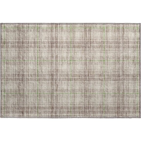 Dalyn Rugs Premium Machine Washable Mayfield AMF993 Beige 1'8" x 2'6" Rug