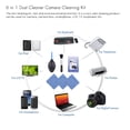 thumbnail image 4 of 6 in 1 Dust Cleaner Camera Cleaning Kit Lens Brush+ 3pcs Cleaning Cloth+ Air Blower+, 4 of 8
