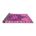 thumbnail image 2 of Ahgly Company Indoor Rectangle Geometric Pink Traditional Area Rugs, 8' x 12', 2 of 4