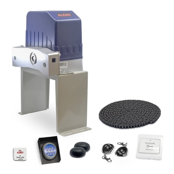 ALEKO Smart Accessories Kit Sliding Gate Opener for Gate up to 1400 lb. / 40 ft