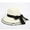 White, variant on Stylish Floppy Sun Hat for Women with Decorative Bow Elegant Foldable Wide Brim Straw Beach Cap Summer Outdoor Accessory White,One Size