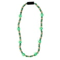thumbnail image 1 of FlashingBlinkyLights Collier de Perles LED Mardi Gras Vert & Or, 1 of 4