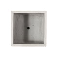 thumbnail image 6 of NOBOLEA Lightweight Concrete Square Planter Pot, 21.5 Inch Outdoor Indoor Decorative Planter for Patio and Garden, 6 of 9