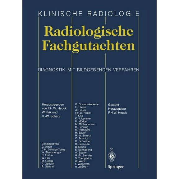 Klinische Radiologie Radiologische Fachgutachten, (Paperback)