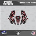 thumbnail image 2 of Kalair GFX Graphics Kit for Yamaha ATV RAPTOR 350 (All Years) Prime Series, 2 of 5