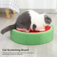 thumbnail image 4 of Planche à Gratter pour Chat en Sisal Ronde Tapis de Recyclage Durable en Forme de Pastèque, 4 of 8