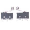 thumbnail image 2 of 10pcs Kw11-3z 5a 250v Micro Switch Microswitch 3 Feet Limit Switch With Wheels, 2 of 4