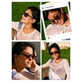 thumbnail image 3 of Gafas de Sol VANLINKER Polarizadas de Moda Cuadradas VL9849 Carey, 3 of 5