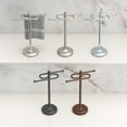 thumbnail image 3 of Gatco 1545BZ Countertop S-Style Hand Towel Holder, Bronze, 3 of 5