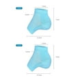 thumbnail image 5 of Anti-slip 2.5/3.5cm Heel Cover Thickened SEBS Invisible Shoe Lift Heel Pads Half Height Increase Insoles Rizzsoles Height Max Socks GREY 2.5CM, 5 of 8