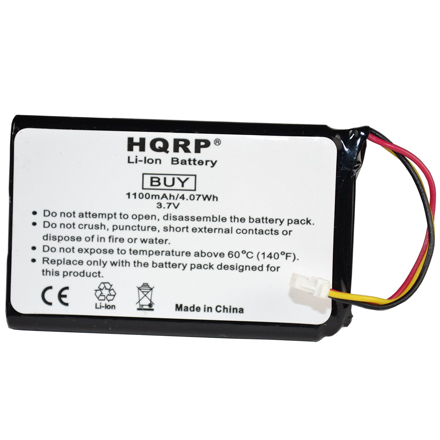 HQRP Battery for GARMIN Nuvi 30 30LM, Nuvi 40 40LM, Nuvi 42 42LM, Nuvi