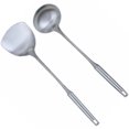 thumbnail image 3 of REACHISE Stainless Steel Wok Utensil Set Long Handle Cooking Tools, 3 of 9