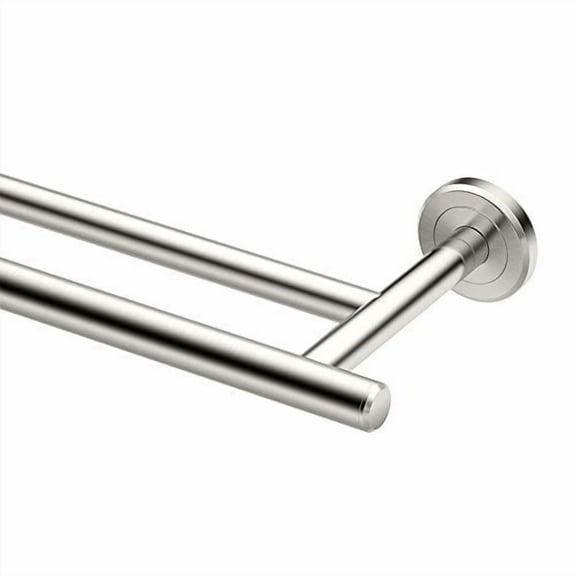 Gatco 4294 Latitude II 24"L Double Towel Bar, Satin Nickel