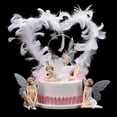 thumbnail image 3 of Tinkerbell Figurine for Home Office Cake Car Table Ornament 3pcs, 3 of 5