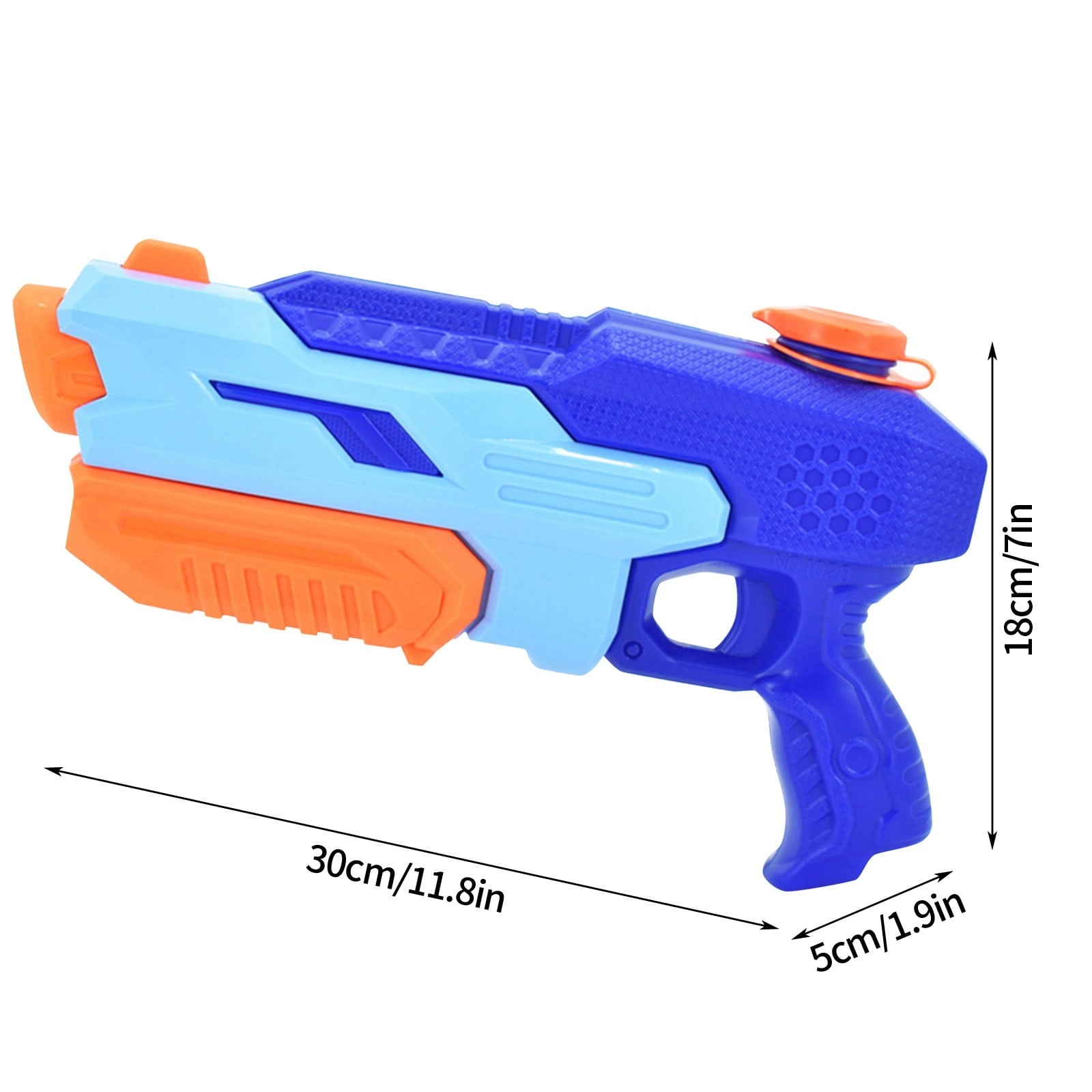 Hand Pump Water Gun, Small Capacity Rapid-Fire Shooting, Perfect for Outdoor Summer Fun, Pool and Backyard Water Play