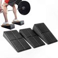thumbnail image 2 of Set of 3 Non-Slip Yoga Blocks with Adjustable Foot Stretcher for Gym & Stretching Workouts, 2 of 5