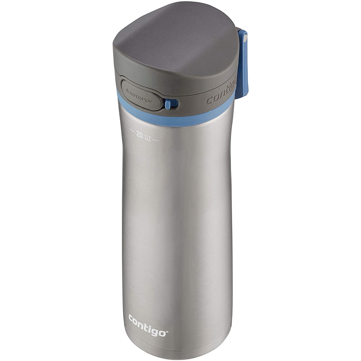 Contigo River North Stainless Steel 2-in-1 Can Cooler and Tumbler Dark Ice, 12 fl oz.