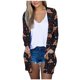 thumbnail image 2 of Pntutb, camiseta de manga larga a la moda para mujer, cárdigan de Navidad con frente abierto de otoño, prendas de vestir exteriores holgadas, blusa estampada, abrigo, tops con bolsillos Pntutb Pntutb-6517, 2 of 5
