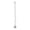 Silver, variant on Spiral Dipper Stick and Cocktail Stirrer Tool for Home Bar Beverage Mixing Syrup Drizzling Wand for Coffee Tea Drinks Cream Stirring Party for Hosting, 1Pack Black