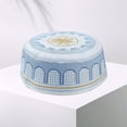 thumbnail image 4 of Esquirla Chapeau de Prière pour Hommes Broderie Bleu, 4 of 8