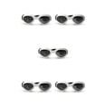 thumbnail image 3 of Greeniant 1 par de gafas de sol para mascotas, gafas de snowboard informales plegables, color blanco Type2 NO2, 3 of 6