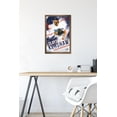 thumbnail image 3 of MLB Los Angeles Dodgers - Clayton Kershaw 19 Wall Poster, 14.725" x 22.375" Framed, 3 of 6