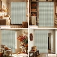 thumbnail image 6 of Sage Green Plaid Shower Curtain, Waterproof Shower Curtains for Bathroom, Gingham Checked Minimalist Modern Washable Fabric Bathtub Curtain Set Bath Decor with 12 Hooks 48"x72", 6 of 8