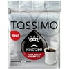 Tassimo King Of Joe Espresso Extra Bold Dark Roast Coffee T-Discs For Tassimo Single Cup Home Brewing Systems, 16 Ct Pack