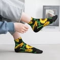 thumbnail image 2 of Pofeuu Sunflower 1 Print 30cm Socks, Adult Running Hiking Socks for Youth and Adult, 2 of 7