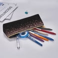 thumbnail image 5 of Xecao Rose Gold Glitter1 Print Leather Pencil Case -Stationery Bag Pen Holder for Work & Office, 5 of 5