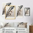 thumbnail image 4 of Designart Beige Orchid Flowers Hyperrealistic I Canvas Wall Art, 4 of 5