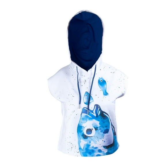 Anemoss Sea Bream Women's Sleeveless Hoodie S Size