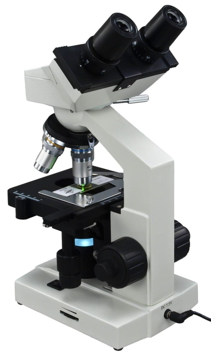 OMAX 40X-2000X Binocular Compound LED Laboratory Microscope