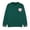 Army Green, variant on Sweatshirt for Women Plus Size Fall Winter Crewneck Printed Button Front Pullover Long Sleeved Sweatshirt