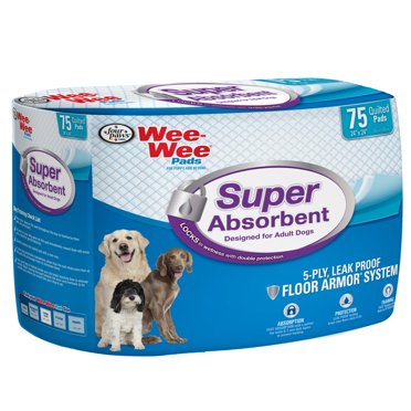 XXL Puppy Pee Pads - 36"x36", 100 Count, Super Absorbent, Thick, Disposable Potty Pads For Dogs & Puppies
