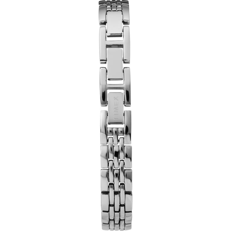 knee length dresses for ladies Tiny Gold-Tone Mechanical Timex Women's Watch