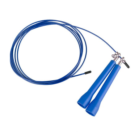 TSV Speed Jump Rope 10Ft Adjustable Length, Fast Turning for Cardio, Crossfit,