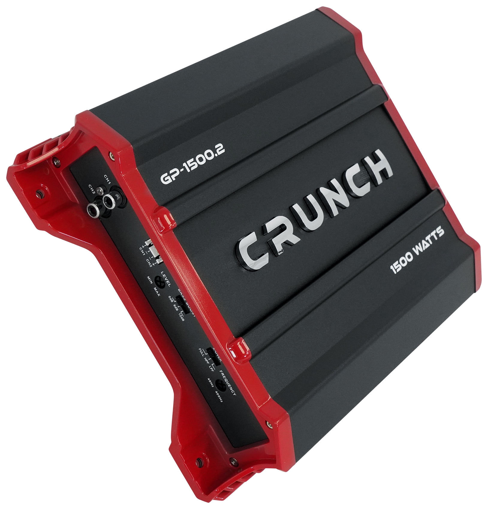 Crunch GP-1500.2 1500w 2 Channel Car Amplifier Bridgeable Stereo Amp+Wire Kit