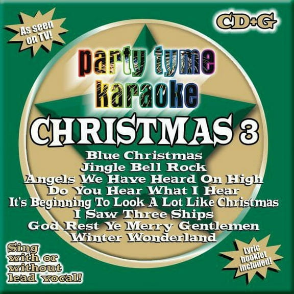 Various Artists - Party Tyme Karaoke: Christmas, Vol. 3 - Christmas Music - CD