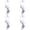 purple 4PCS, variant on Memorial Wind Chime Outdoor Wind Chime Unique Tuning Relax Soothing Melody Sympathy Wind Chime For Mom And Dad Garden Patio Patio Porch Home Decor