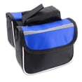 thumbnail image 1 of Bicycle Bag Front Tube Handlebar Waterproof Pouch Holder Phone Bag for MTB, 1 of 6