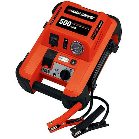 Black & Decker 500-Amp Jumpstart with Inflator